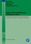 Buchcover Hundert Jahre kaufmännische Ausbildung in Berlin