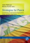 Buchcover Strategies for Peace
