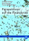 Buchcover Perspektiven auf die Finanzkrise
