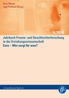 Buchcover Care – Wer sorgt für wen?