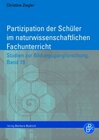 Buchcover Partizipation der Schüler im naturwissenschaftlichen Fachunterricht