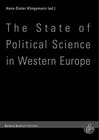 Buchcover The State of Political Science in Western Europe