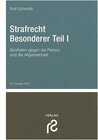 Buchcover Strafrecht Besonderer Teil I