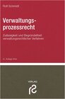 Buchcover Verwaltungsprozessrecht