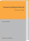 Buchcover Gemeinschaftsprivatrecht