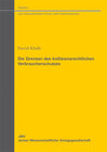 Buchcover Die Grenzen des kollisionsrechtlichen Verbraucherschutzes