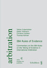 Buchcover IBA Rules of Evidence