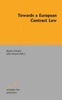 Buchcover Towards a European Contract Law