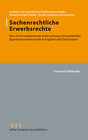 Buchcover Sachenrechtliche Erwerbsrechte