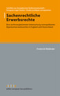 Buchcover Sachenrechtliche Erwerbsrechte