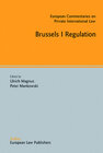 Buchcover Brussels I Regulation