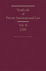 Buchcover Yearbook of Private International Law