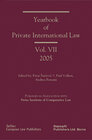 Buchcover Yearbook of Private International Law