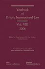 Buchcover Yearbook of Private International Law