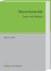 Buchcover Menschenrechte