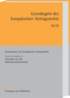 Buchcover Grundregeln des Europäischen Vertragsrechts