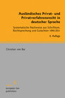 Buchcover Ausländisches Privat- und Privatverfahrensrecht in deutscher Sprache