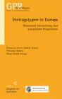 Buchcover Vertragstypen in Europa