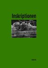 Buchcover Inskriptionen No. 4 - echofrakturen