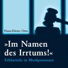 Buchcover Im Namen des Irrtums!