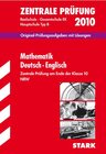 Buchcover STARK Zentrale Prüfung 10. Klasse NW - Mathematik - Deutsch - Englisch