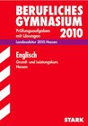 Buchcover STARK Abitur-Prüfungen Englisch - LK + gk Berufliches Gymnasium Hessen