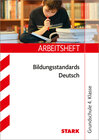 Buchcover STARK Arbeitsheft Grundschule - Bildungsstandards Deutsch 4. Klasse