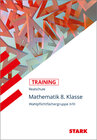 Buchcover STARK Training Realschule - Mathematik 8. Klasse - Gruppe II/III