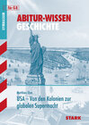 Buchcover STARK Abitur-Wissen - Geschichte - USA