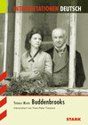 Buchcover STARK Interpretationen Deutsch - Mann: Buddenbrooks