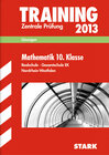 Buchcover Training Abschlussprüfung Realschule Nordrhein-Westfalen / Lösungsheft zu Mathematik 10. Klasse