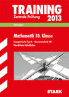 Buchcover Training Abschlussprüfung Hauptschule Nordrhein-Westfalen / Lösungsheft zu Mathematik 10. Klasse Zentrale Prüfung 2013