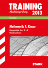 Buchcover Abschluss-Prüfungsaufgaben Hauptschule Niedersachsen / Lösungsheft zu Mathematik 9. Klasse