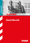 Buchcover Klausuren Gymnasium - Deutsch Oberstufe