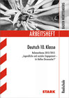 Buchcover STARK Arbeitsheft Realschule - Deutsch 10. Kl. Rahmenthema 2012/13