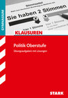 Buchcover STARK Klausuren Gymnasium - Politik Oberstufe