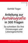 Buchcover Anleitung zur Autobiografie in 300 Fragen