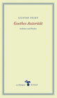 Buchcover Goethes Autorität