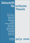 Buchcover Zeitschrift für kritische Theorie / Zeitschrift für kritische Theorie, Heft 50/51