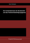 Buchcover Der Auslandseinsatz der Bundeswehr und das Parlamentsbeteiligungsgesetz