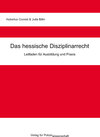Buchcover Das hessische Disziplinarrecht