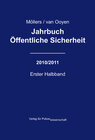 Buchcover Jahrbuch Öffentliche Sicherheit - 2010/2011