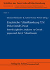 Buchcover Empirische Polizeiforschung XIV: Polizei und Gewalt