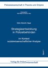 Buchcover Strategieentwicklung in Polizeibehörden