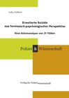 Buchcover Erweiterte Suizide aus forensisch-psychologischer Perspektive