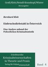 Buchcover Einbruchsdiebstahl in Österreich