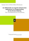 Buchcover Zur Effektivität von kognitiv-behavioralen Maßnahmen im Gruppensetting bei Ex-Partner-Stalking
