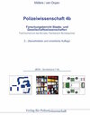 Buchcover Polizeiwissenschaft 4b