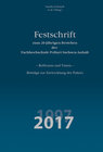 Buchcover Festschrift zum 20-jährigen Bestehen der Fachhochschule Polizei Sachsen-Anhalt
