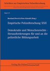 Buchcover Empirische Polizeiforschung XXII